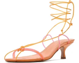 Босоножки Spaghetti Jelly Kitten Heels от FARM Rio на каблуке