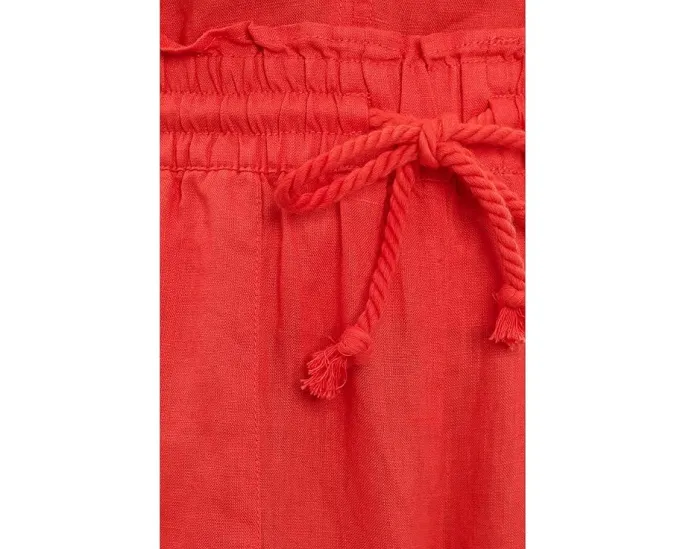 Брюки льняные Stella Linen Paperbag Splendid с завязками на талии