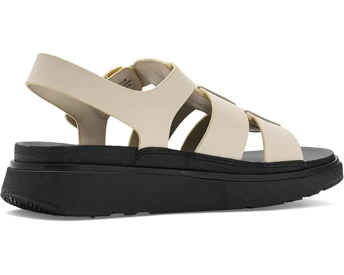 Кожаные сандалии Fisherman Gen-FF FitFlop с переплетенными ремешками и массивной подошвой