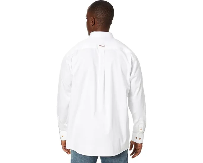 Рубашка Ariat Solid Twill из хлопка с технологией Greater Arm Mobility