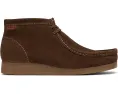 Ботинки Clarks Wallaston из замши с комфортной стелькой и подошвой крепового эффекта