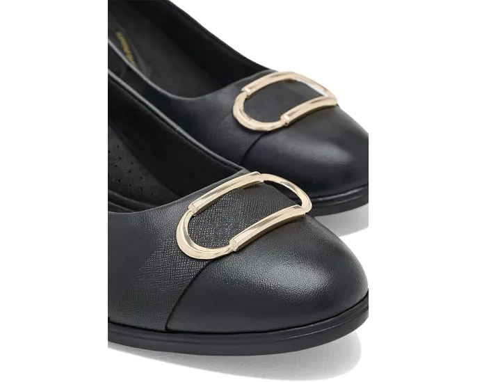 Туфли Clarks Shaya Lux на устойчивом каблуке с отделкой под уздечку