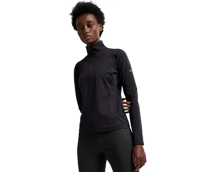 Свитшот Arc'teryx Rho Zip Neck с технологией Polygiene