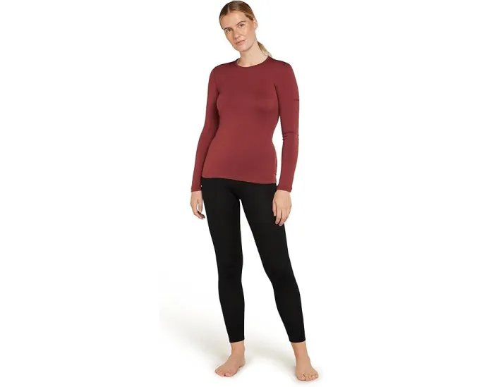 Утепленные леггинсы Icebreaker Merino 260 Tech с высоким поясом из шерсти мериноса