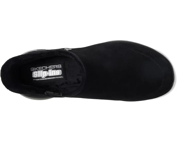 SKECHERS Тапочки On-the-go Joy Indoor/Outdoor Shootie с искусственным мехом