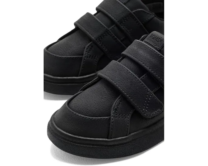 Кроссовки TOMS Cruz Double Strap на двойной липучке черные