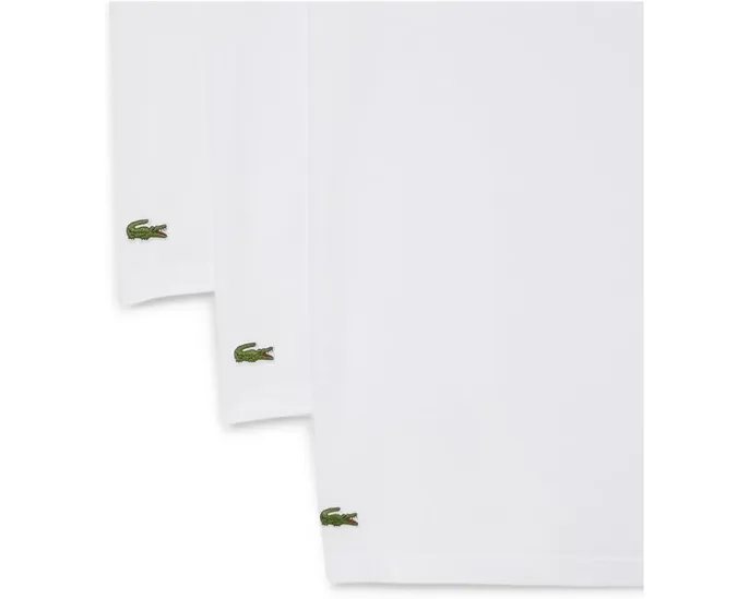 Футболки Lacoste с V-вырезом приталенные 3 штуки