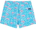 The Domingos Are For Flamingos Lined Swim Trunk (Big Kid)