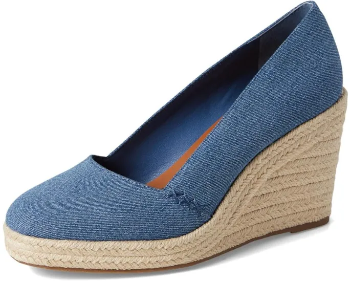 Туфли Lucky Brand Imula Espadrille Wedge на платформе с джутовой отделкой