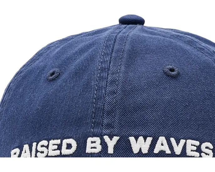 Бейсболка Raised By Waves Dad Cap от Spiritual Gangster индиго