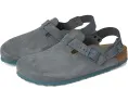 Клоги Birkenstock Tokio из замши с задним ремешком на пряжке