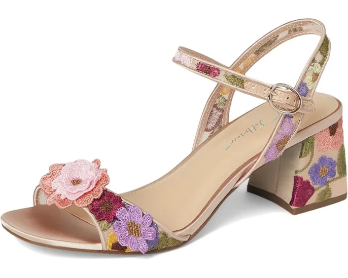 Босоножки Blue by Betsey Johnson Blare с цветочным принтом на платформе и квадратным носком