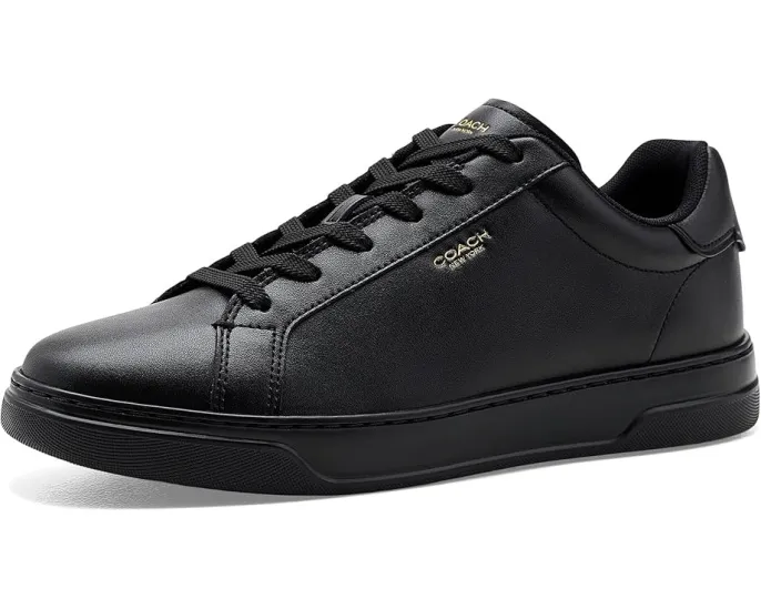 Кожаные кроссовки High Line Sneaker от COACH для повседневного образа