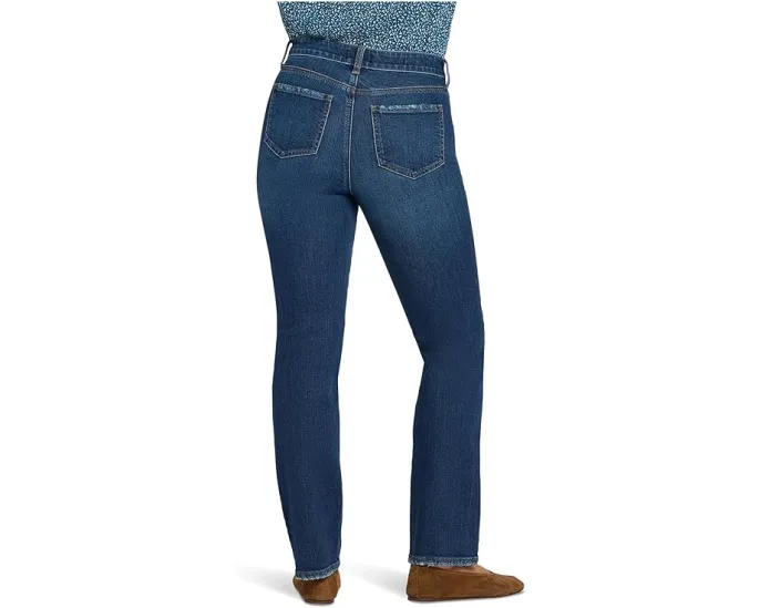 Джинсы NYDJ High Rise Straight с высокой посадкой Sunset Villa и технологией Lift Tuck
