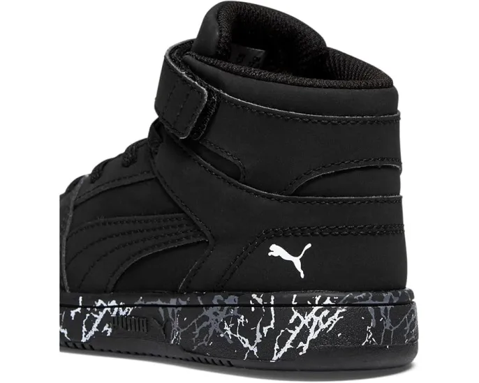 Детские кроссовки Puma Rebound Layup Nubuck Mountain Park на липучке