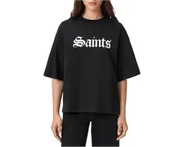 Футболка AllSaints Saint Amelie Tee с принтом