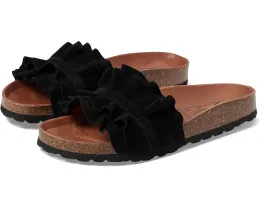 Сандалии Rocio от Miz Mooz с рюшами из замши и формованной стелькой