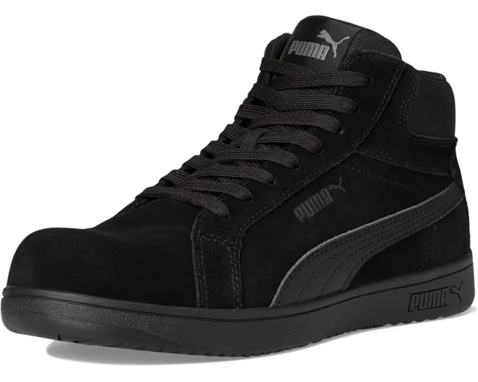 Кроссовки Puma Iconic Suede Mid EH с композитным мыском и амортизацией EVA