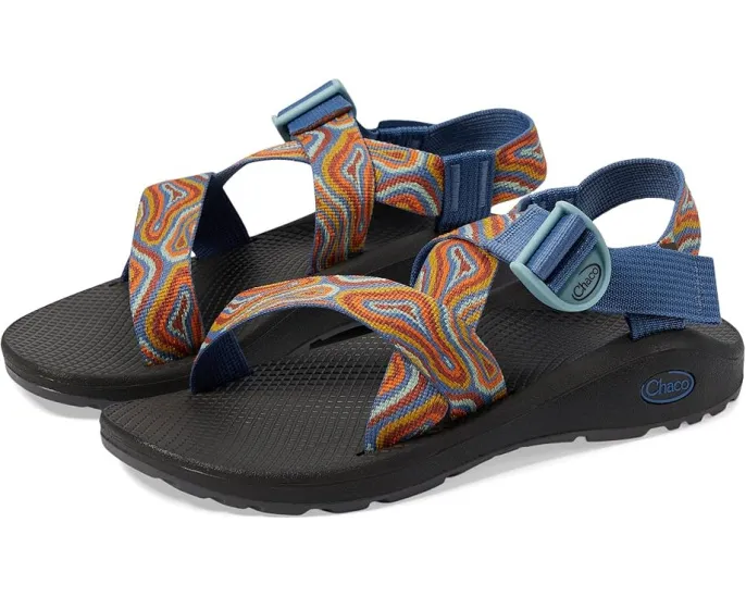 Сандалии Chaco Mega Z Cloud с технологией LUVSEAT и подошвой ChacoGrip