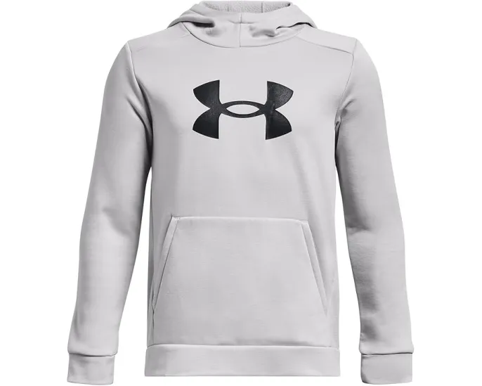Under Armour худи Fleece Big Logo для детей с капюшоном и карманами