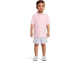 Мягкая поло Polo Ralph Lauren Kids из хлопка с воротником на пуговицах