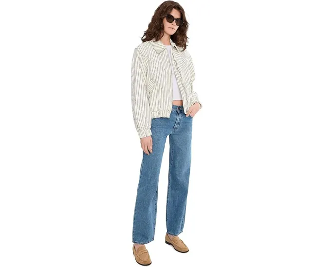 Куртка Blank NYC Sail Away Railroad в полоску с эластичными манжетами