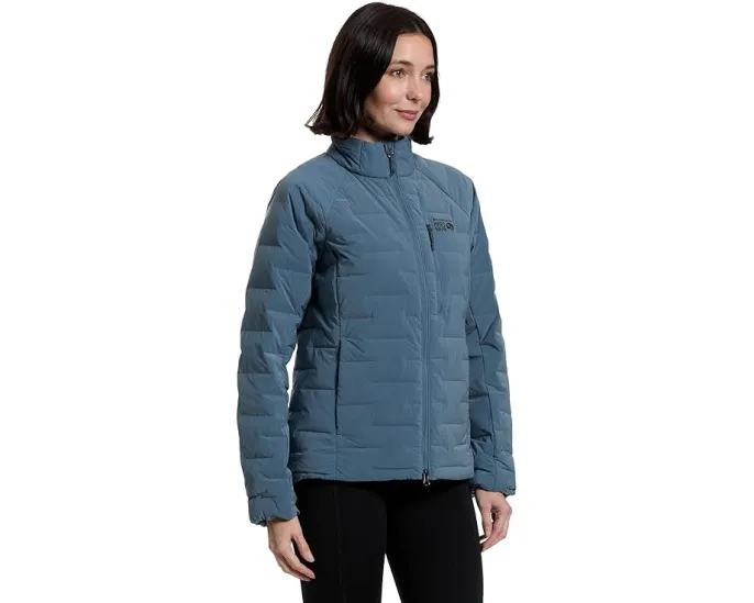 Куртка Mountain Hardwear Stretchdown с утеплителем из пуха и карманами на молнии