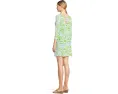 Платье Lilly Pulitzer Ophelia из стрейч-джерси с рельефным верхом и три четверти рукава