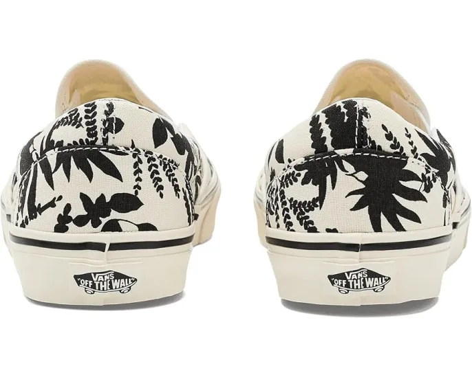 Vans Classic Slip On слипоны с вафельной подошвой и мягким воротником