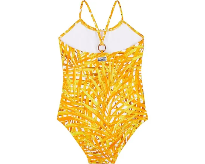 Купальник Vilebrequin Kids Oursinade Grilly с рюшами и перекрестными лямками