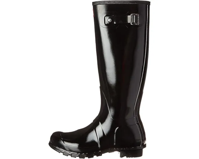 Высокие глянцевые резиновые сапоги Hunter Original Tall Gloss