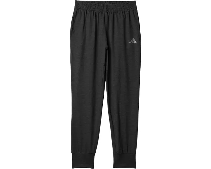 Джоггеры adidas Kids All Sport Poly Melange с эластичным поясом и карманами
