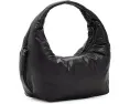 Сумка Caraa Bindle из переработанного нейлона с кожаными вставками