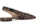 Босоножки Stassi Slingback Stuart Weitzman с леопардовым принтом на каблуке