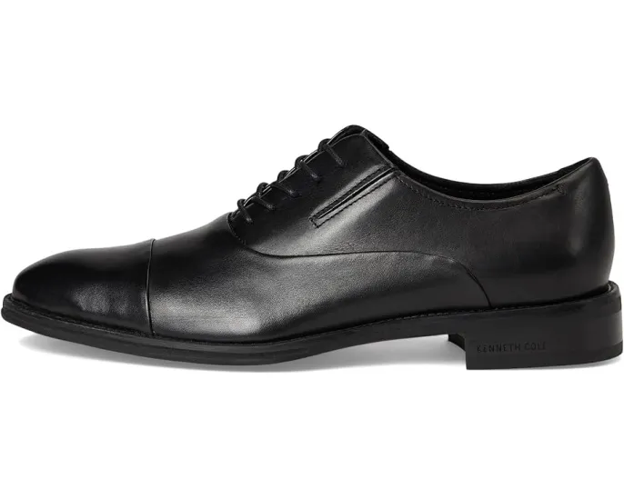 Кожаные оксфорды Tully Cap Toe с эластичной вставкой и каблуком