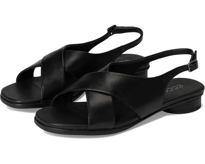 Сандалии ECCO Sculpted Alba 25 на шлейке с каблуком и кожаной стелькой