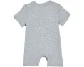 Детский комбинезон adidas Kids с короткими рукавами и логотипом 3-Bar из хлопка и полиэстера