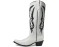 Corral Boots L6067 сапоги до икры с контрастной вышивкой и боковыми петлями