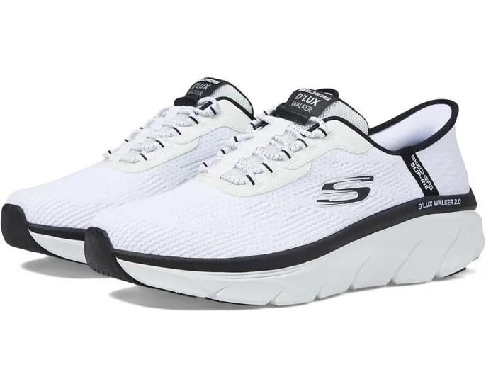 Кроссовки Skechers D'Lux Walker 2.0 Rezinate Hands Free Slip-In с гелевой стелькой Memory Foam