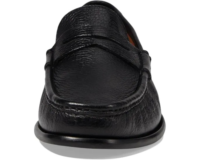 Бруно Мальи Tonio мокасины из кожи с миндалевидным носком и наборным каблуком