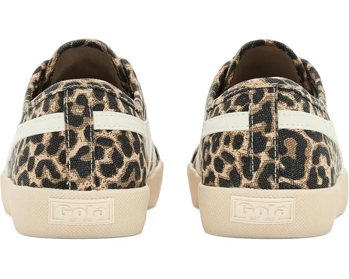 Кеды Gola Coaster Leopard с леопардовым принтом