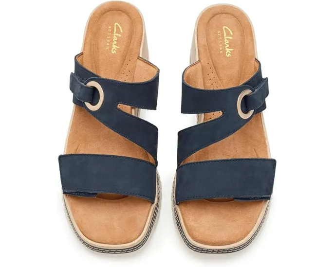 Сандалии Clarks Kidiki Cove на платформе с застежкой велькро