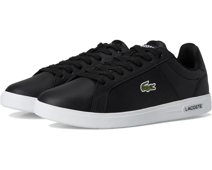 Lacoste Lite Base кроссовки из кожи с круглым носком