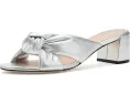 Сланцы Stuart Weitzman Soplaya Block Slide 50 на платформе из кожи