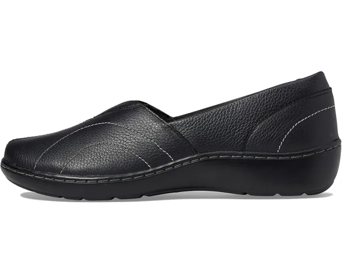 Clarks женские лоферы Cora Meadow из премиальной кожи с гибкой подошвой