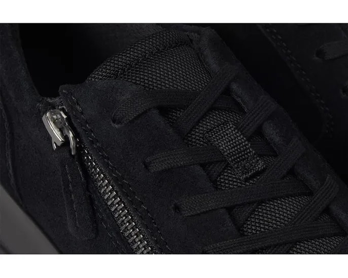 Кроссовки ECCO Move Zip Lace Sneaker из кожи с технологией FLUIDFORM