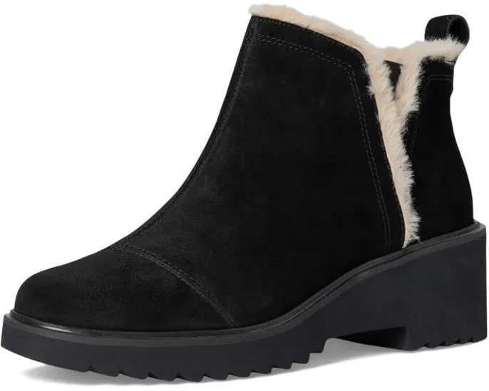 Ботинки TOMS Maude на платформе из замши с боковой молнией