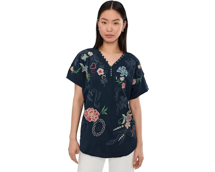 Футболка Tessa с цветочным принтом от Karyn Seo