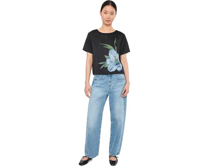 Ночная сорочка Karen Neuburger с рукавом три четверти и застежкой хенли