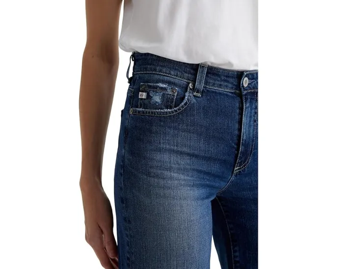 Джинсы Saige Mid Rise Wide Leg AG Jeans